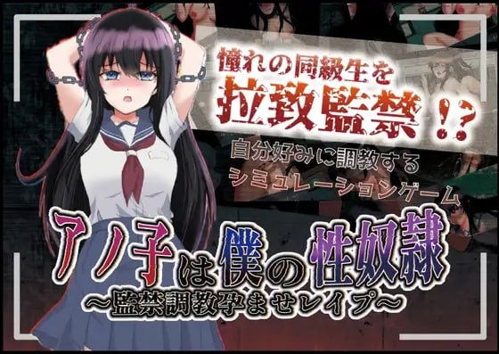 [PC-RPG] [RPG/2D/日式]那个女孩是我的性奴隶～监禁调教孕育强奸～ アノ子は僕の性奴隷～監禁調教孕ませレイプ～ v1.01 PC+安卓 内嵌AI汉化版+礼包码[PC+安卓/1.67G]